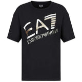 WOMEN'S T-SHIRT 6LTT35 TJFKZ LOGO COTTON