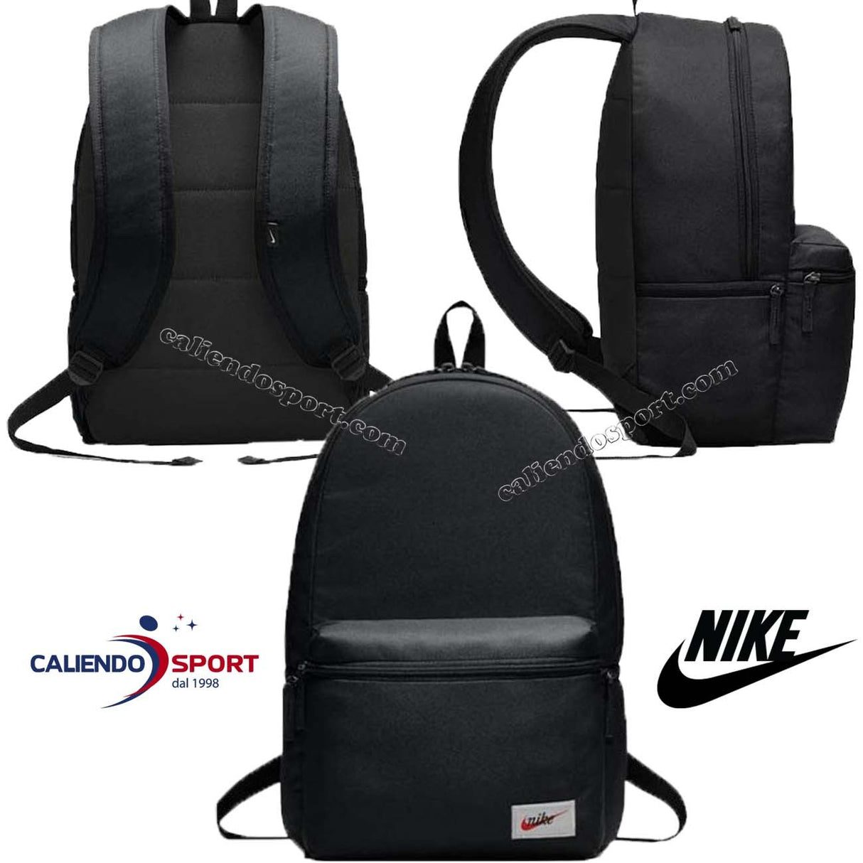 ZAINO NIKE BA4990 00 NERO SPORTSWEAR HERITAGE SPORT
