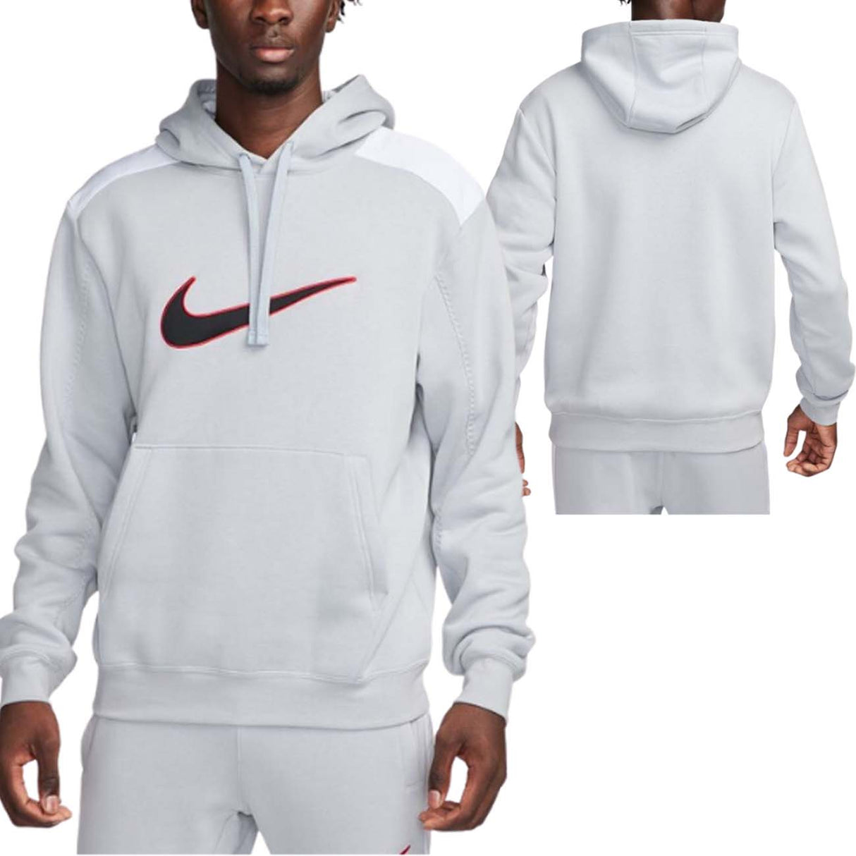 FELPA NIKE FN0247 012 CAPPUCCIO COTONE FELPATO