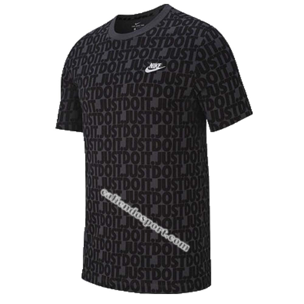 T-SHIRT NIKE UOMO AR5000 COTONE SPORT NERO BIANCO