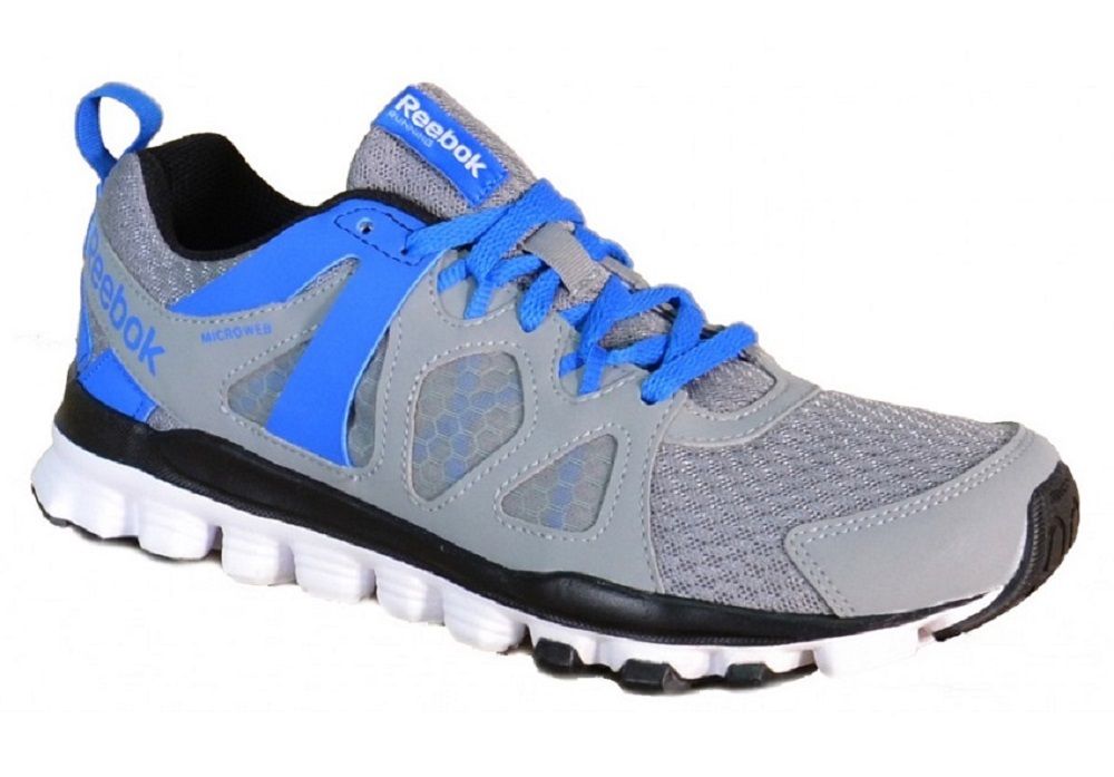 Scarpe Reebok Hexaffect Run 2.0 Running Uomo Nero,Grigio, V66082, V66081