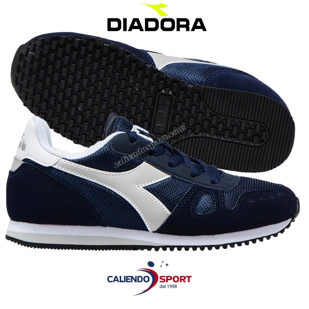 DIADORA SIMPLE RUN 174382 60063 BLUE GS SHOE