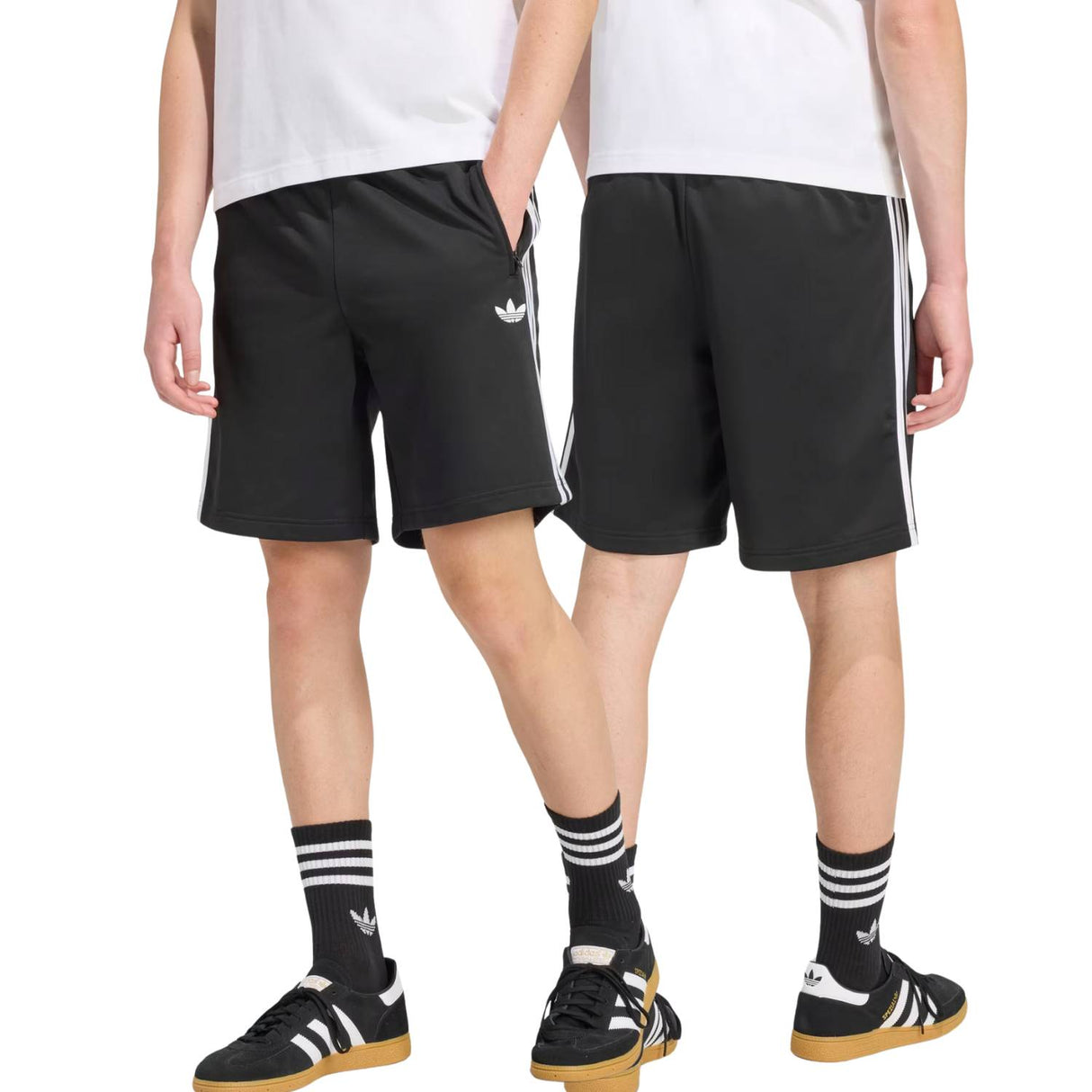 PANTALONCINO ADIDAS KE1379 FIREBIRD NERO SPORT