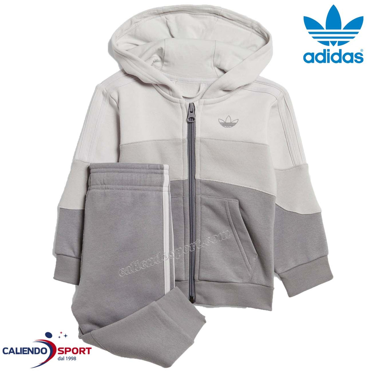 ADIDAS KIDS TRACKSUIT GD2664 COTTON FLEECE BX-2