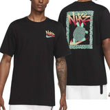 T-SHIRT SPORTWEAR EN COTON NIKE DQ1407 BLANC NOIR