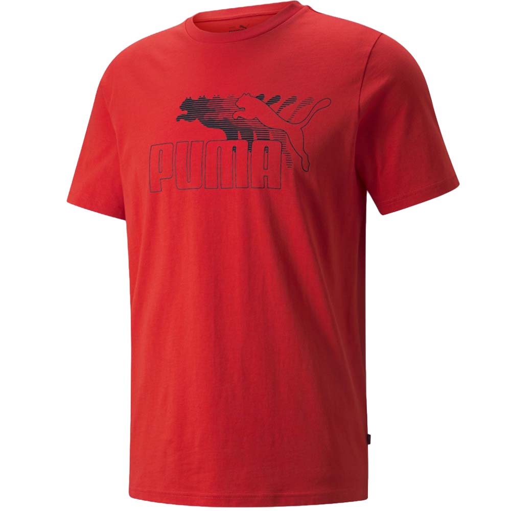 T-SHIRT PUMA 848562 GRAPHIC LOGO COTONE