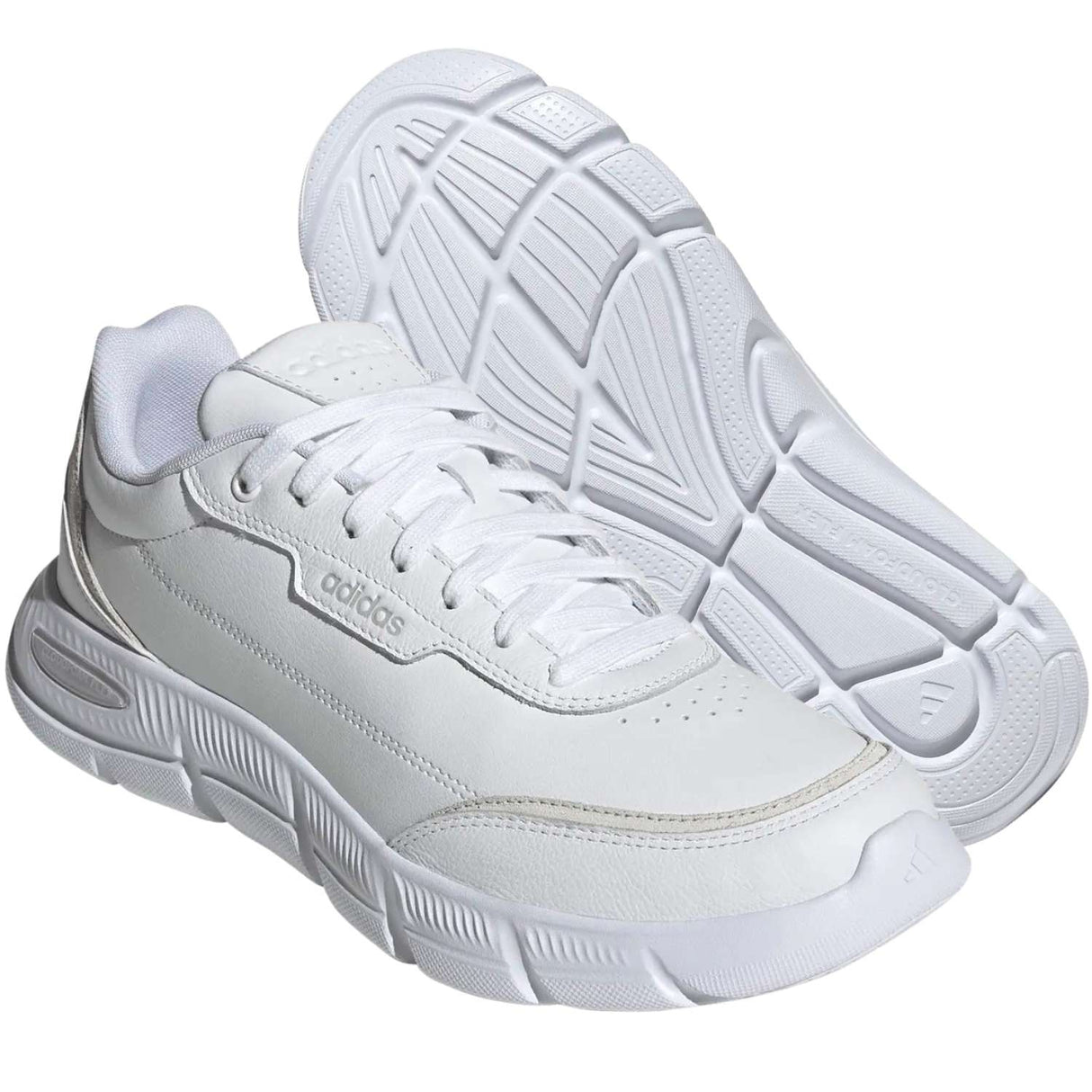 SCARPA ADIDAS KJ1789 BASKETS CLOUDFOAM FLEX BIANCO