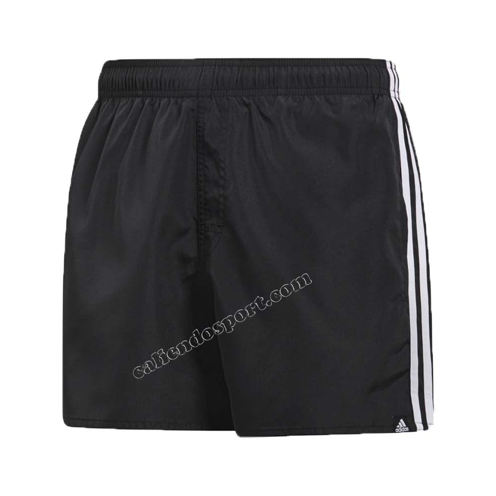 COSTUME ADIDAS UOMO PANTALONCINO CV5140/37/92 ROSSO NERO AZZURRO 3 STRISCE NUOTO MARE