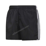 COSTUME ADIDAS UOMO PANTALONCINO CV5140/37/92 ROSSO NERO AZZURRO 3 STRISCE NUOTO MARE