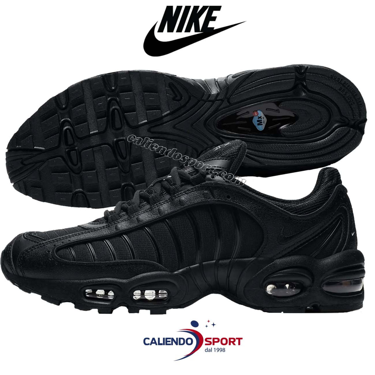 SCARPA NIKE AQ2567 005 AIR MAX TAILWIND IV NERO