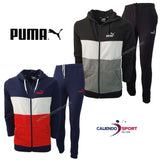 TUTA PUMA 855966 MS COLORBLOCK SUI COTONE