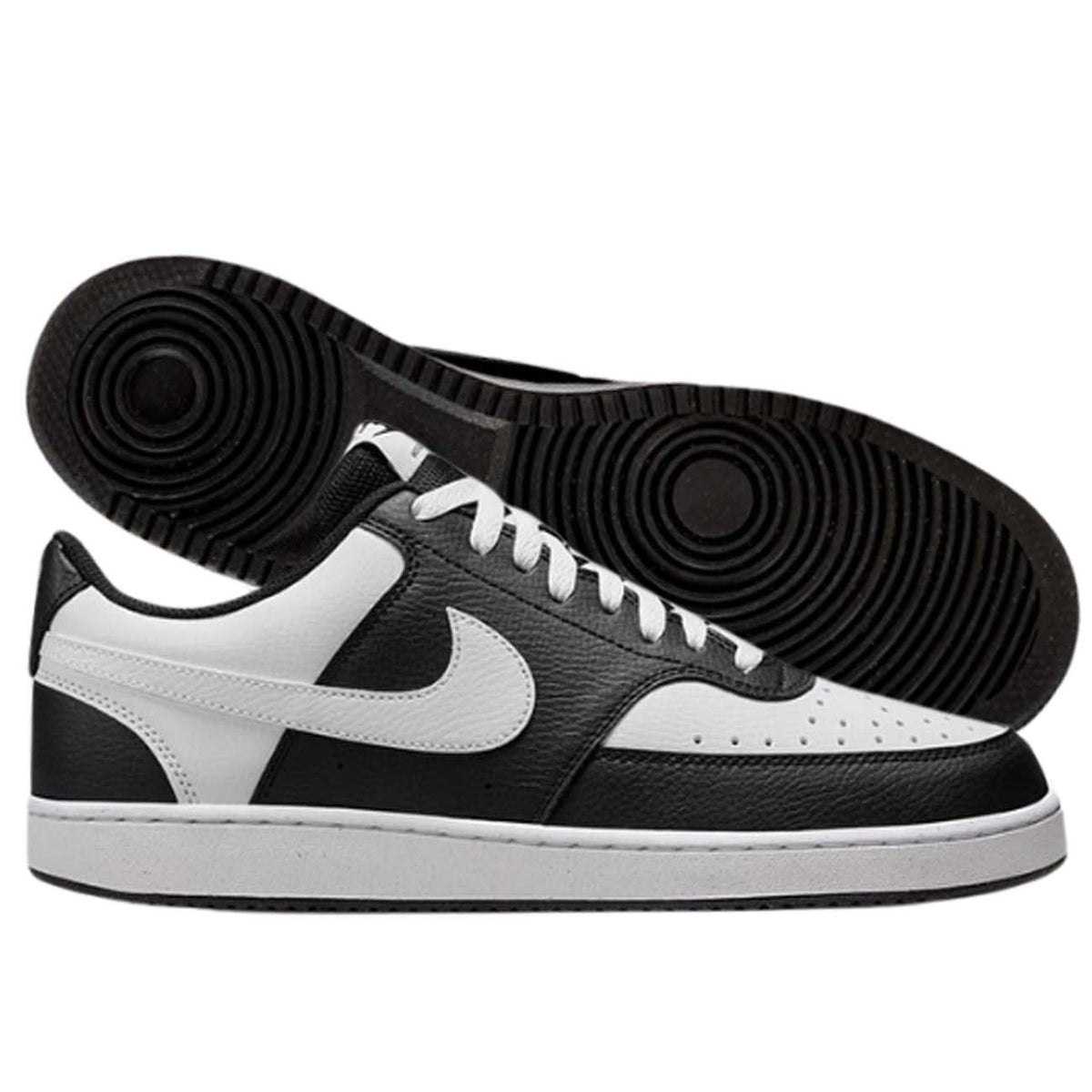 NIKE SHOE HM9862 001 COURT VISION LOW WHITE BLACK 