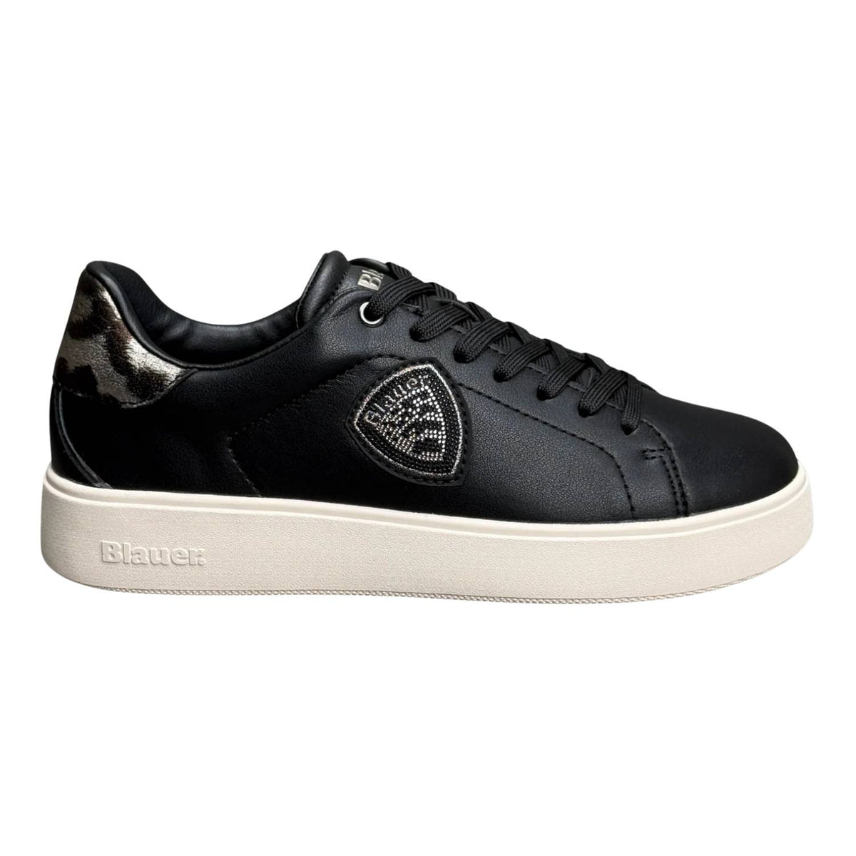 SCARPA DONNA BLAUER F6VICTORY01LEL BLK LEO NERO LEOPARD