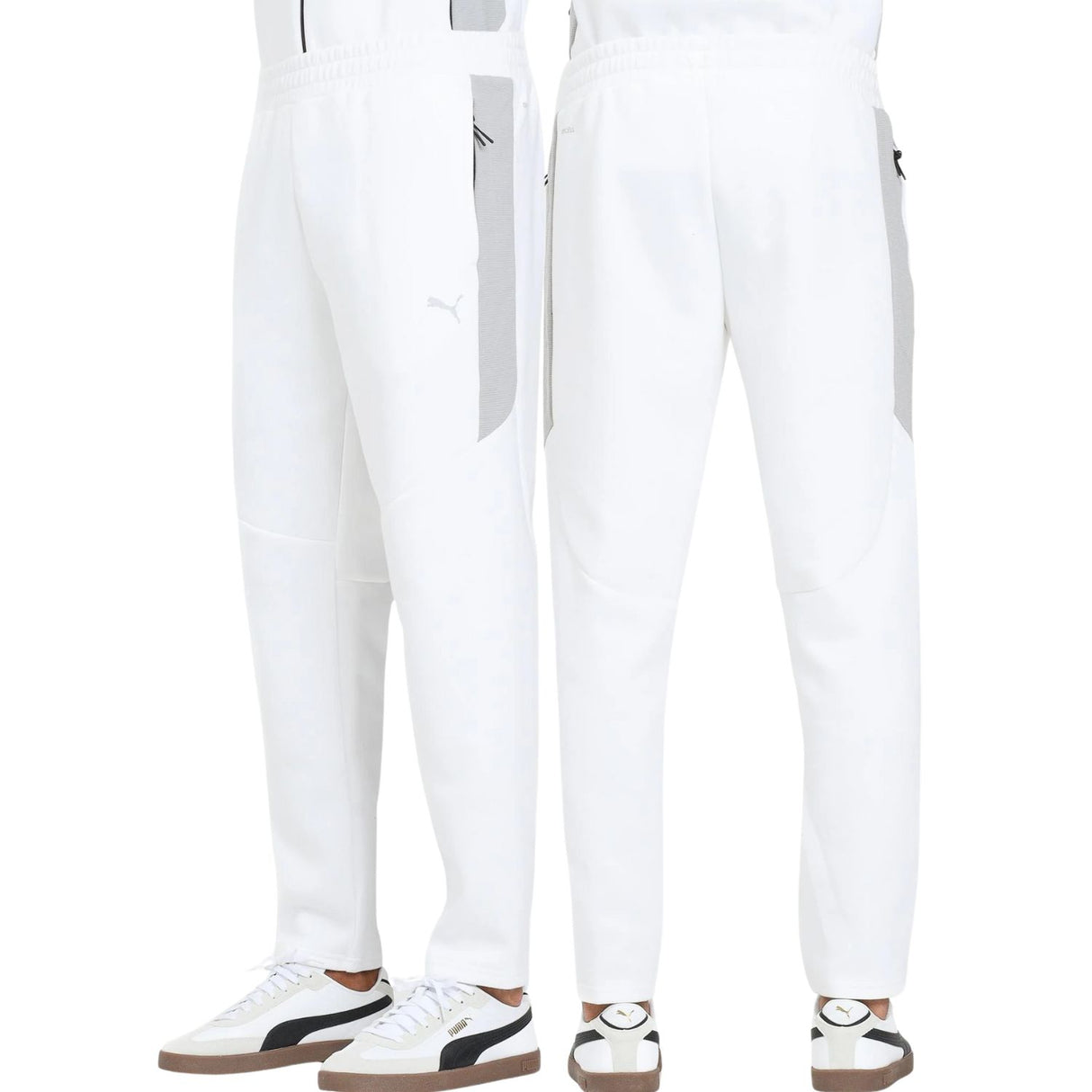 PANTALONE PUMA 688234 02 EVOSTRIPE DRYCELL BIANCO
