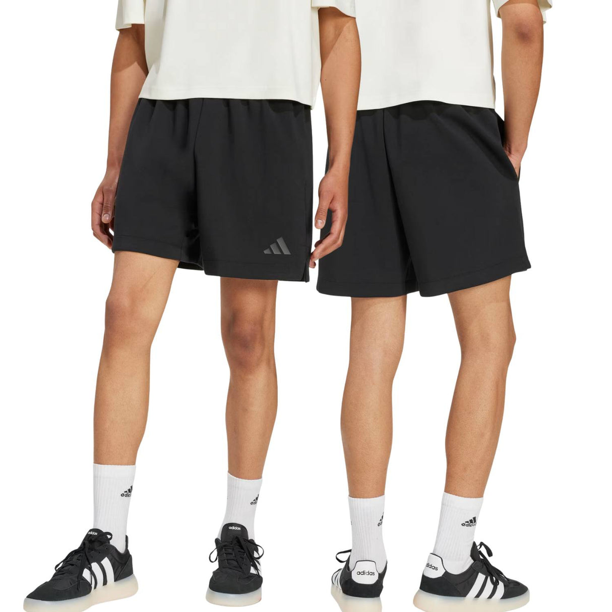 PANTALONCINO ADIDAS KB5684 SOFT LUX NERO