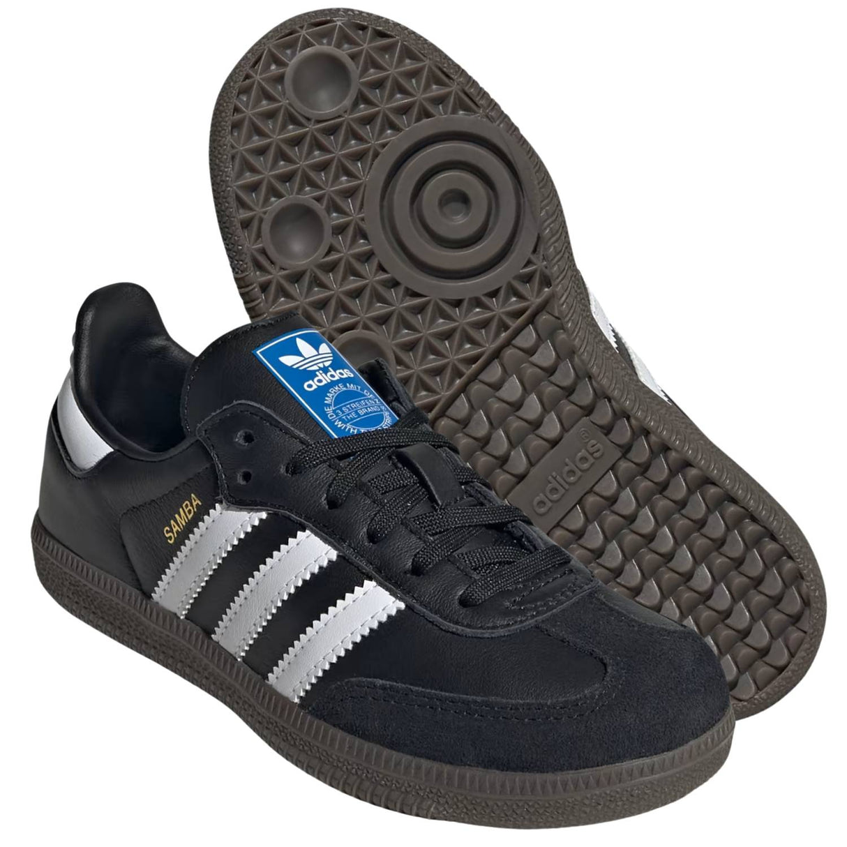 SCARPA RAGAZZI SAMBA ADIDAS IE3678 OG NERO