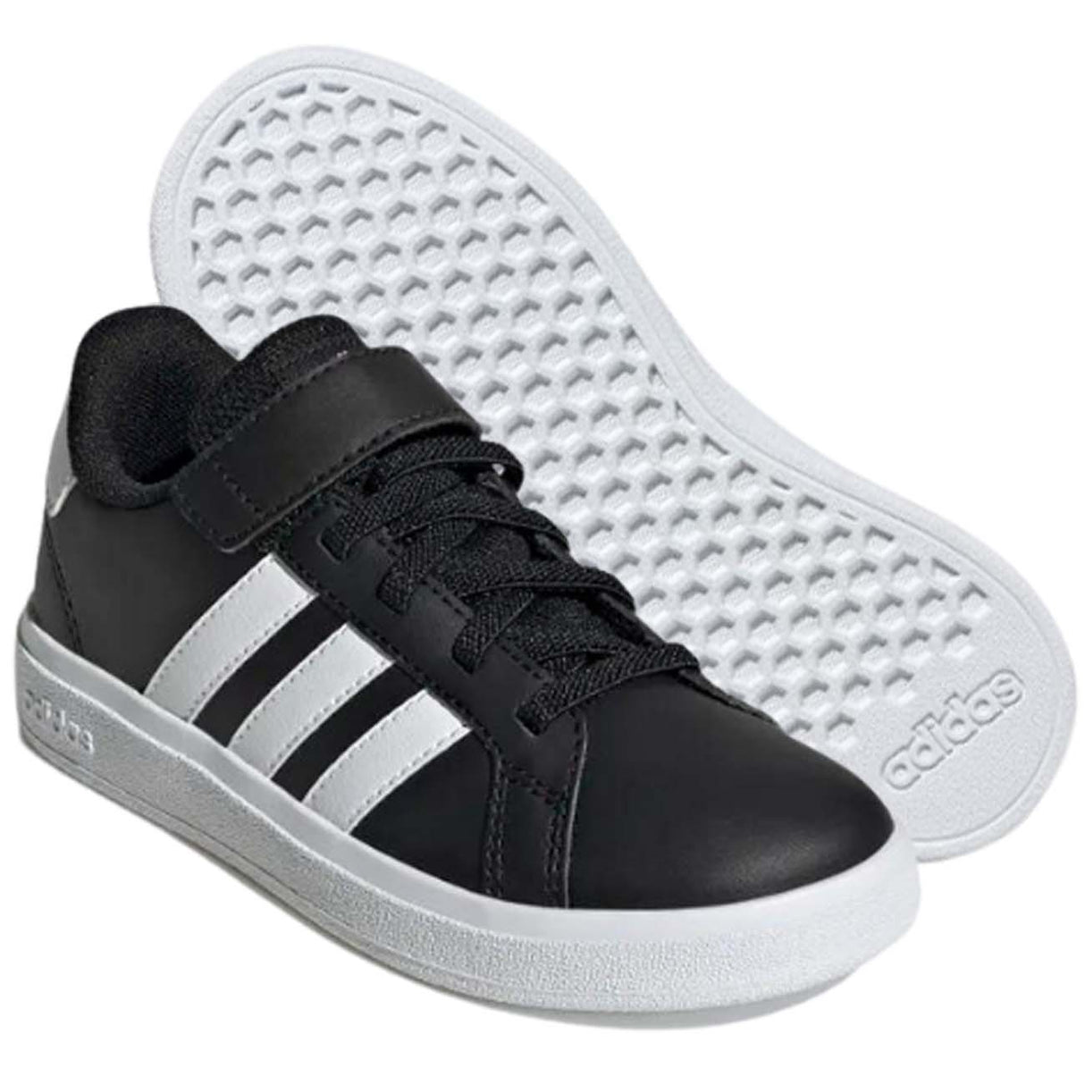 ADIDAS BOYS GW6513 GRAND COURT STRAP SHOES