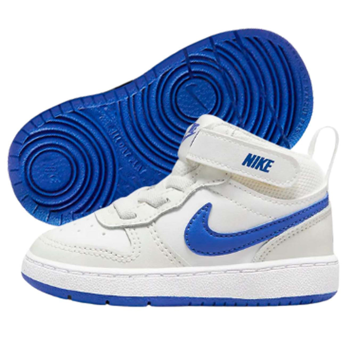 SCARPA BAMBINI NIKE CD7784 113 COURT BOROUGH LOW 2