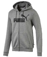 FELPA PUMA 851765 ESSENTIALS FULL ZIP CON CAPPUCCIO FELPATA