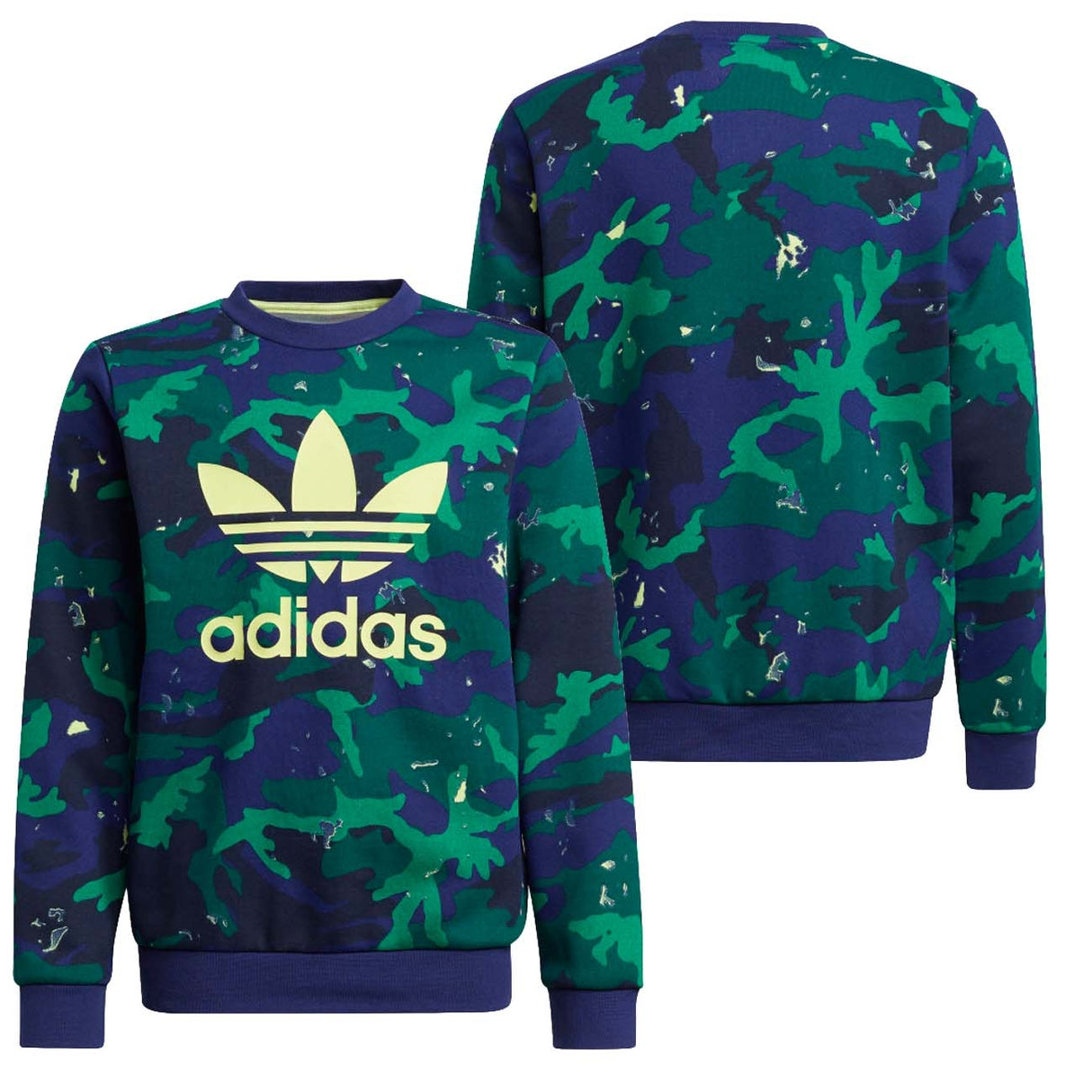 FELPA RAGAZZI H20300 CAMO PRINT CREW
