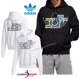 ADIDAS FQ3574 FQ3573 WHITE BLACK ADI TREFOIL HOODIE
