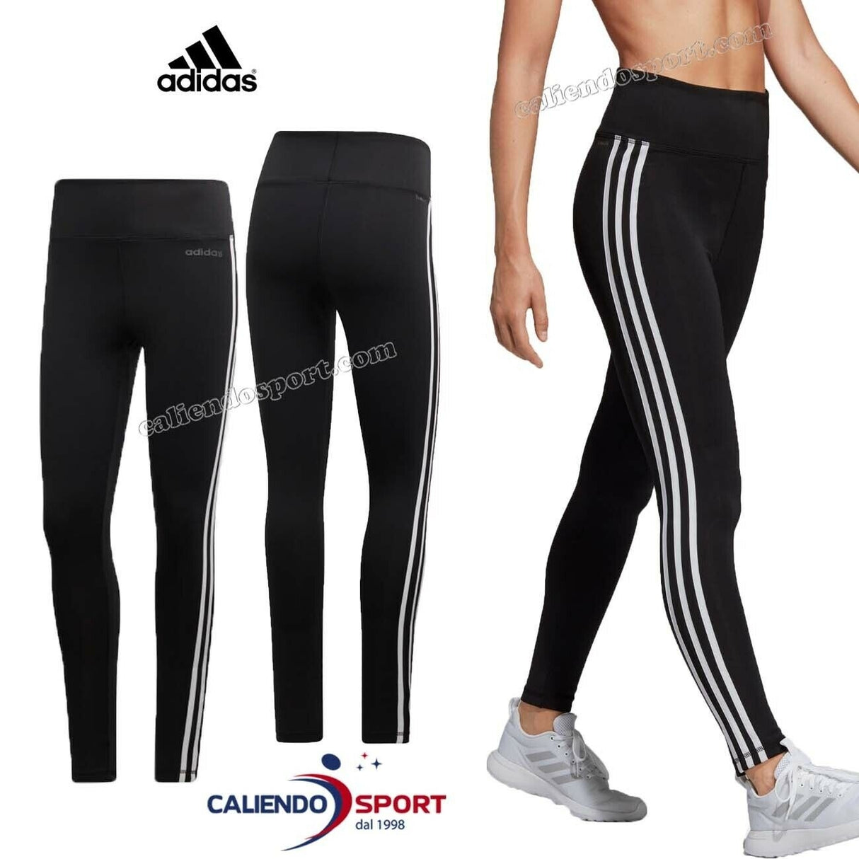 ADIDAS WOMEN'S LEGGINGS DU2040 DESIGN 2 MOVE 3