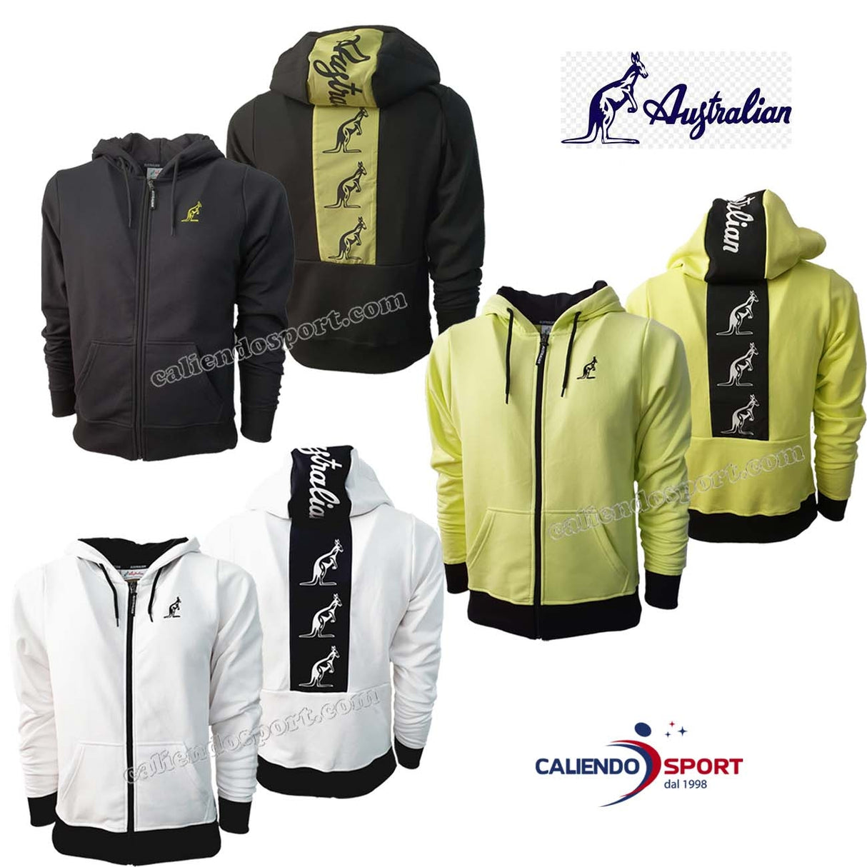 AUSTARLIAN SWUGC0005 COTTON FLEECE SWEATSHIRT