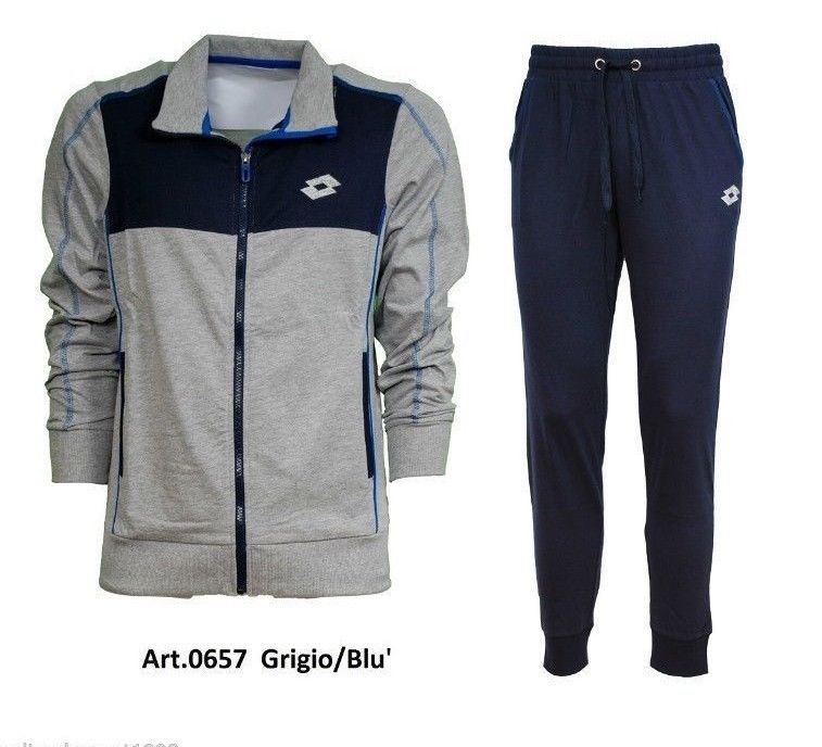 Tuta LOTTO Uomo Sport tempo libero Cotone stagione Primavera