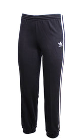 Pantalone Adidas  Originals RAGAZZO SPORT FELPATO NERO GRIGIO X51937 CASUAL