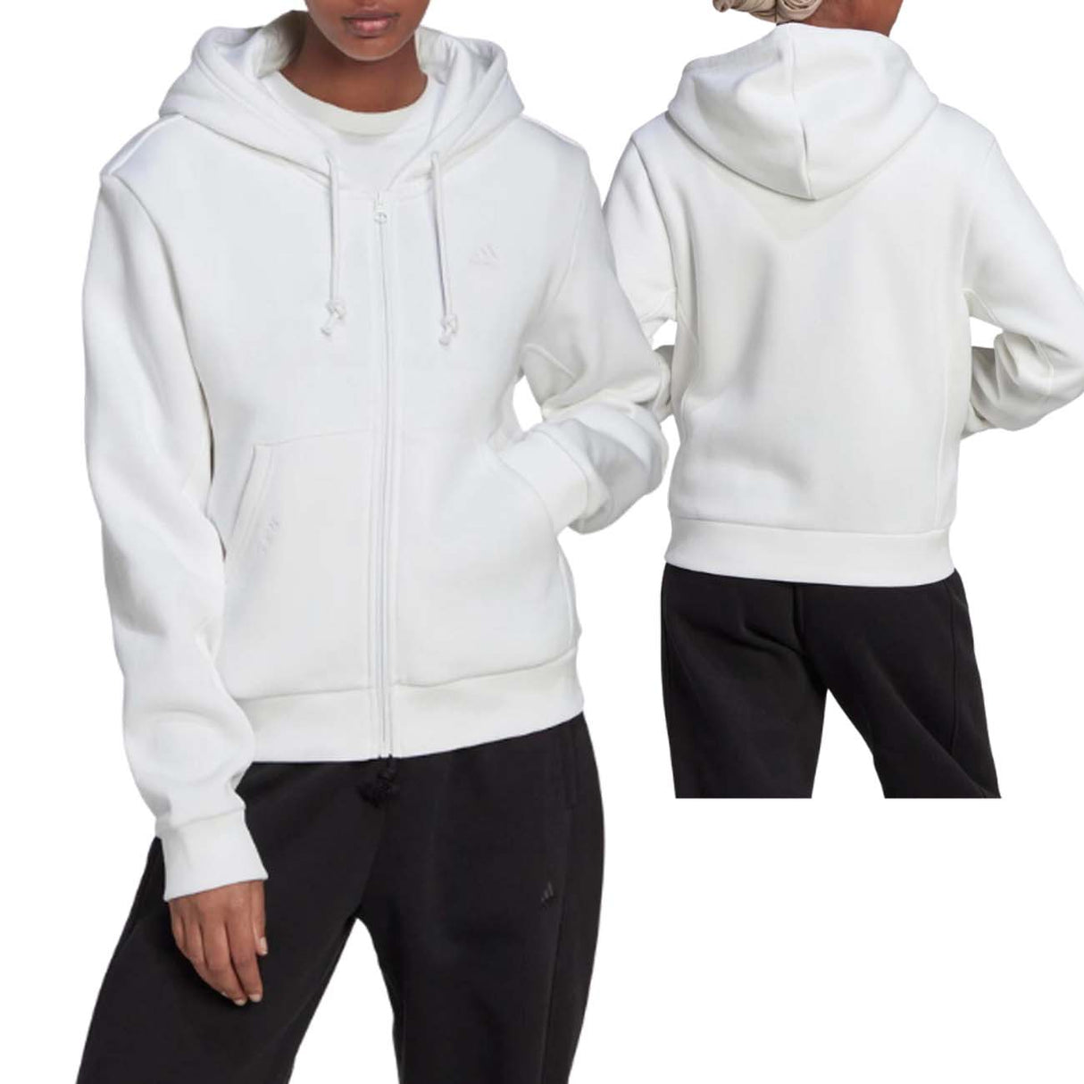 ADIDAS HJ8008 ESSENTIALS COTTON FLEECE WOMEN'S SWEATSHIRT
