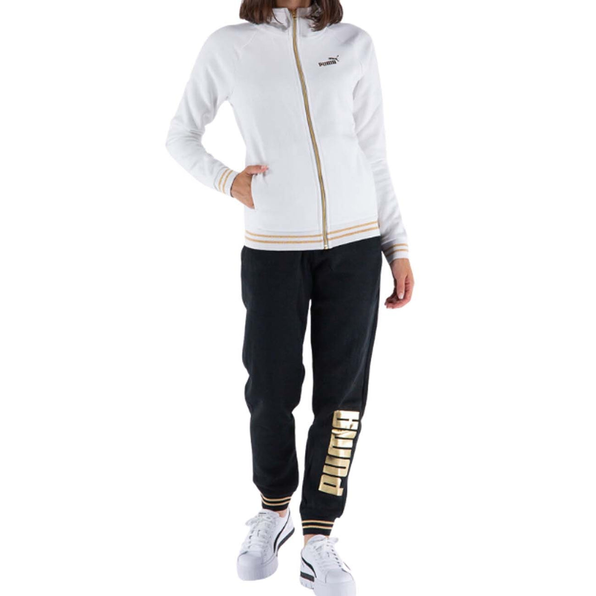 SURVÊTEMENT FEMME PUMA 847606 02 COTON POLAIRE