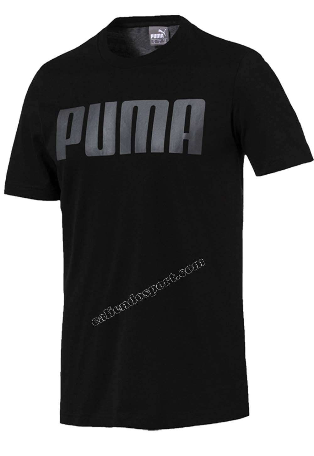 PUMA MEN'S T-SHIRT 852481 GREEN BLACK MODERN SPORTS RELAX COTTON