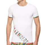T-SHIRT EN COTON AVEC BANDE DE LOGO BIKKEMBERGS VBKT04843