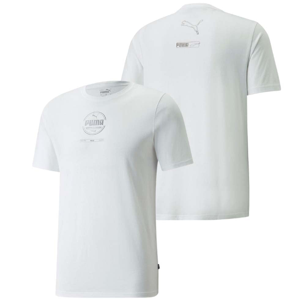 PUMA T-SHIRT 848570 FOIL GRAPHIC COTTON
