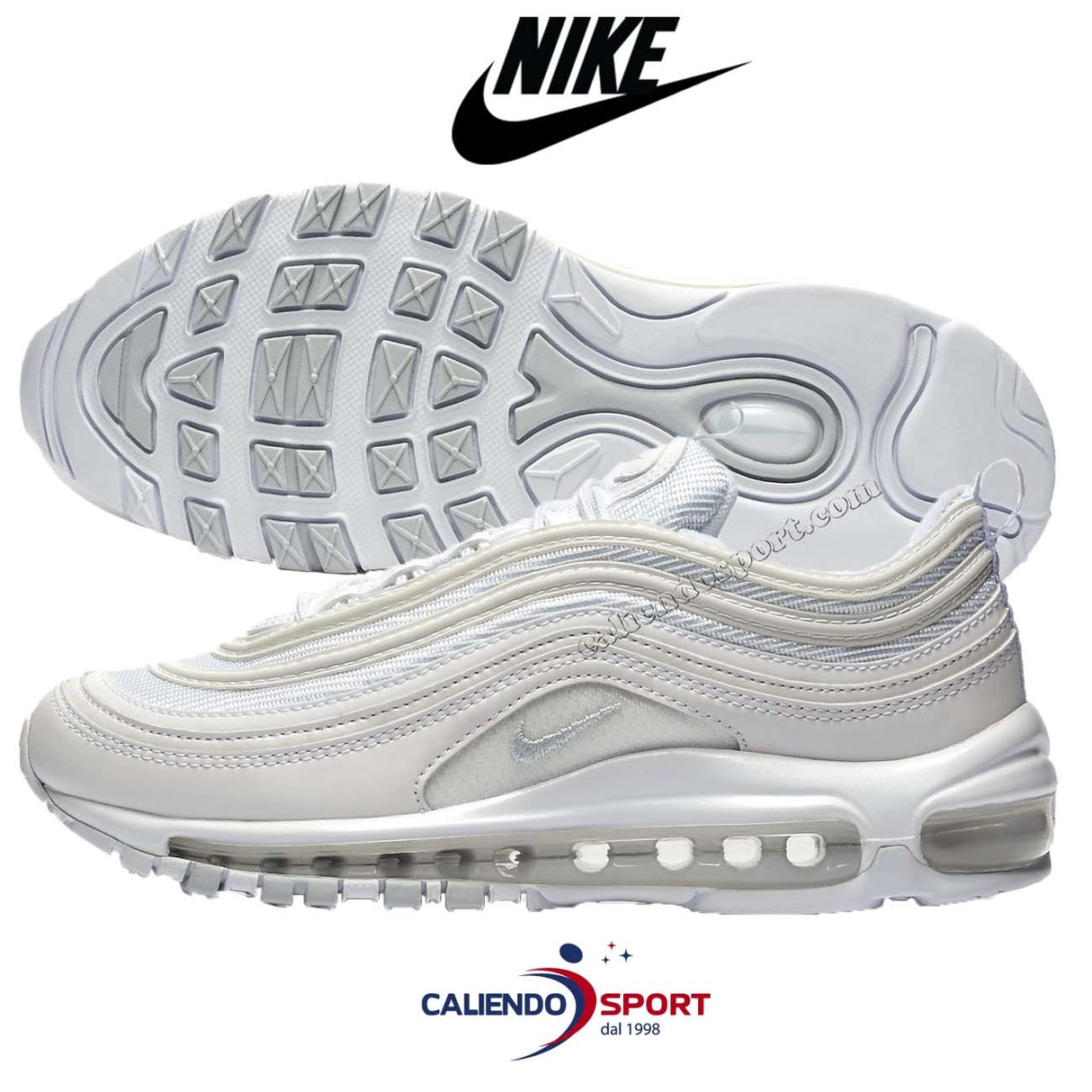 SCARPA NIKE AIR MAX 97 921733 100 BIANCO
