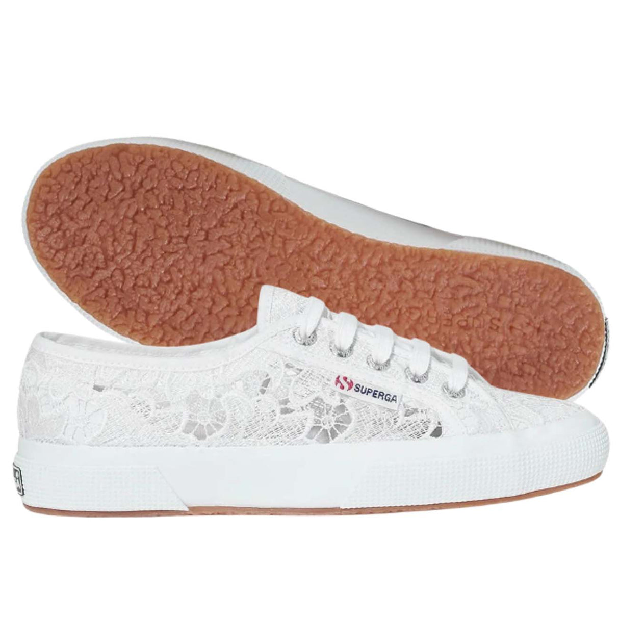 SCARPA RAGAZZE SUPERGA S81219W 900 MACRAME BIANCO