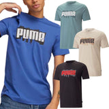 PUMA 674475 GRAPHIC COTTON LOGO T-SHIRT