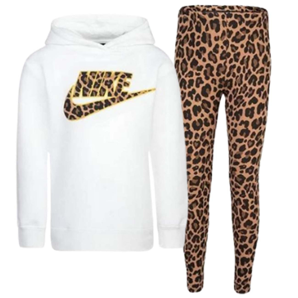 NIKE 36I280 16I280 GIRLS' TRACKSUIT SWEATSHIRT AND LEGGINGS