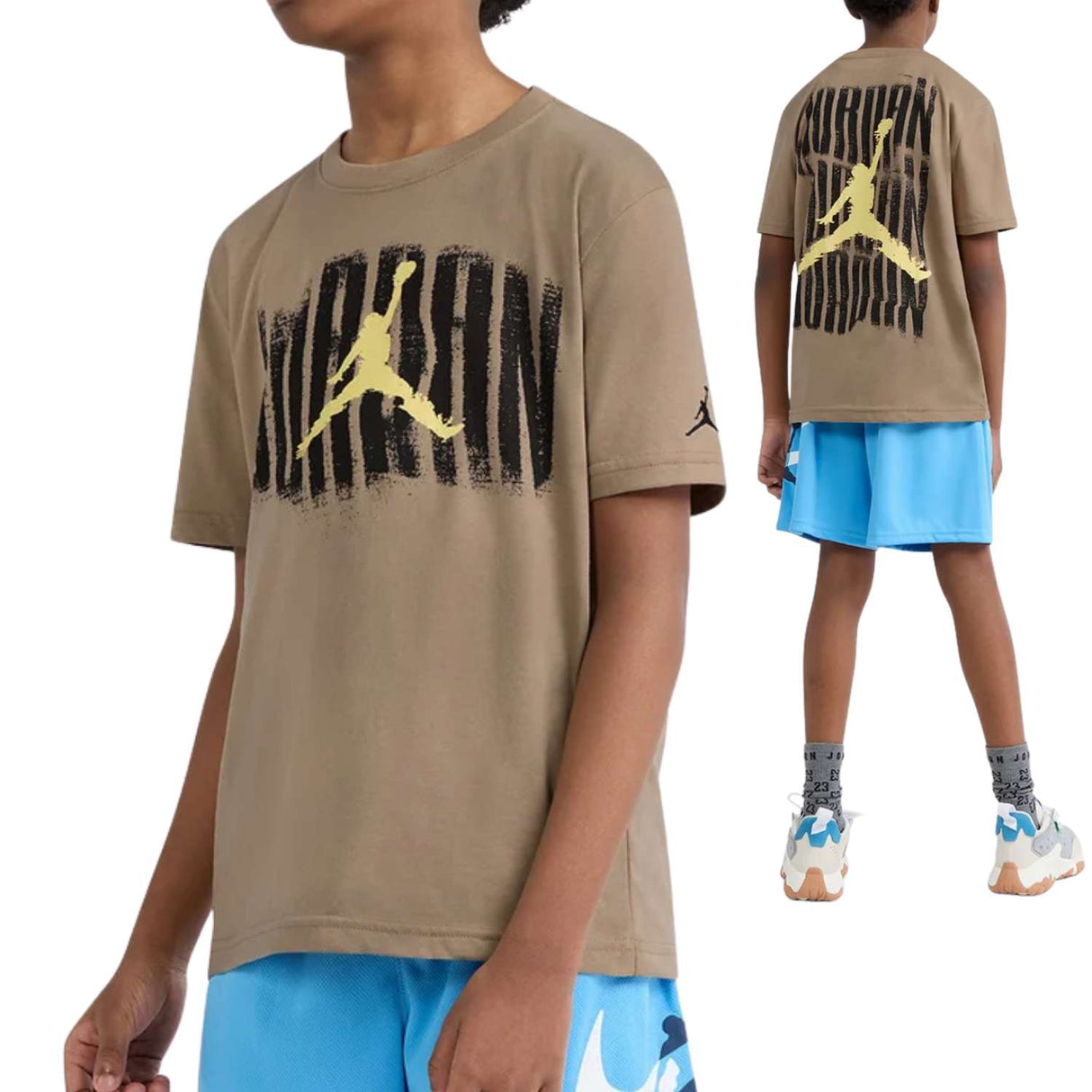 T-SHIRT RAGAZZI JORDAN  95F854-X1T COTONE