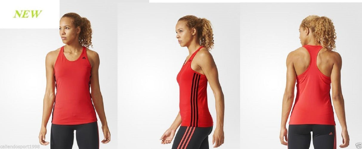Donna Training Canotta Adidas Sport Palestra Corsa Basic 3-S