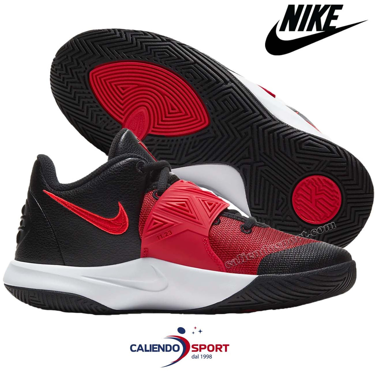 NIKE BOYS SHOES BQ5620 005 KYRIE FLYTRAP 3 STRAP