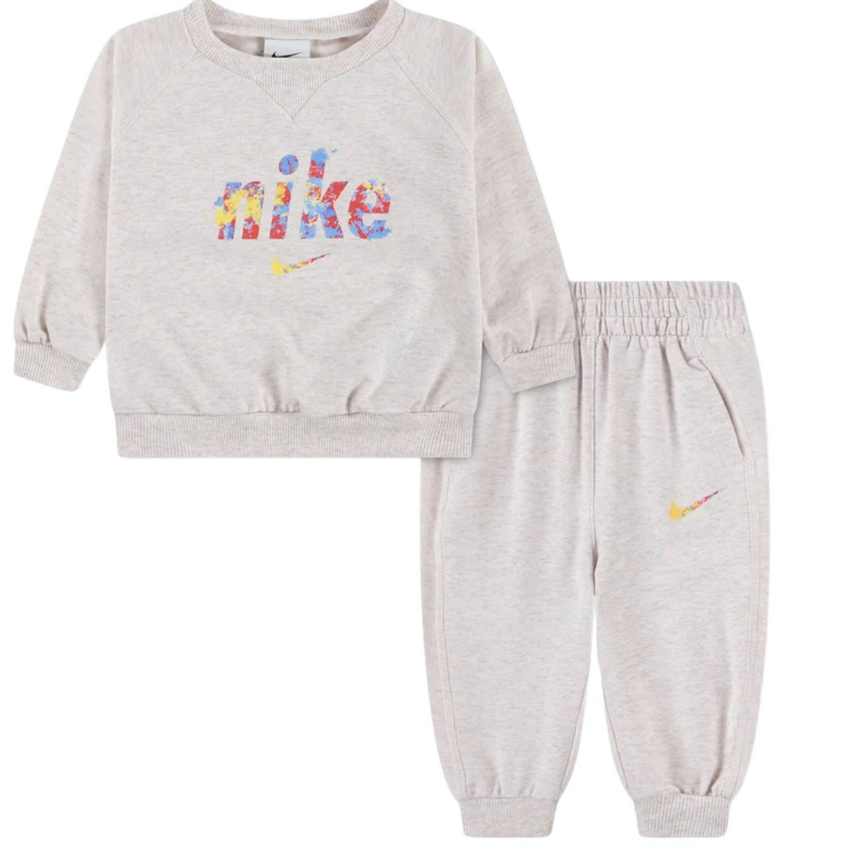 TUTA BAMBINI NIKE 66N632-W67 COTONE GARZATO