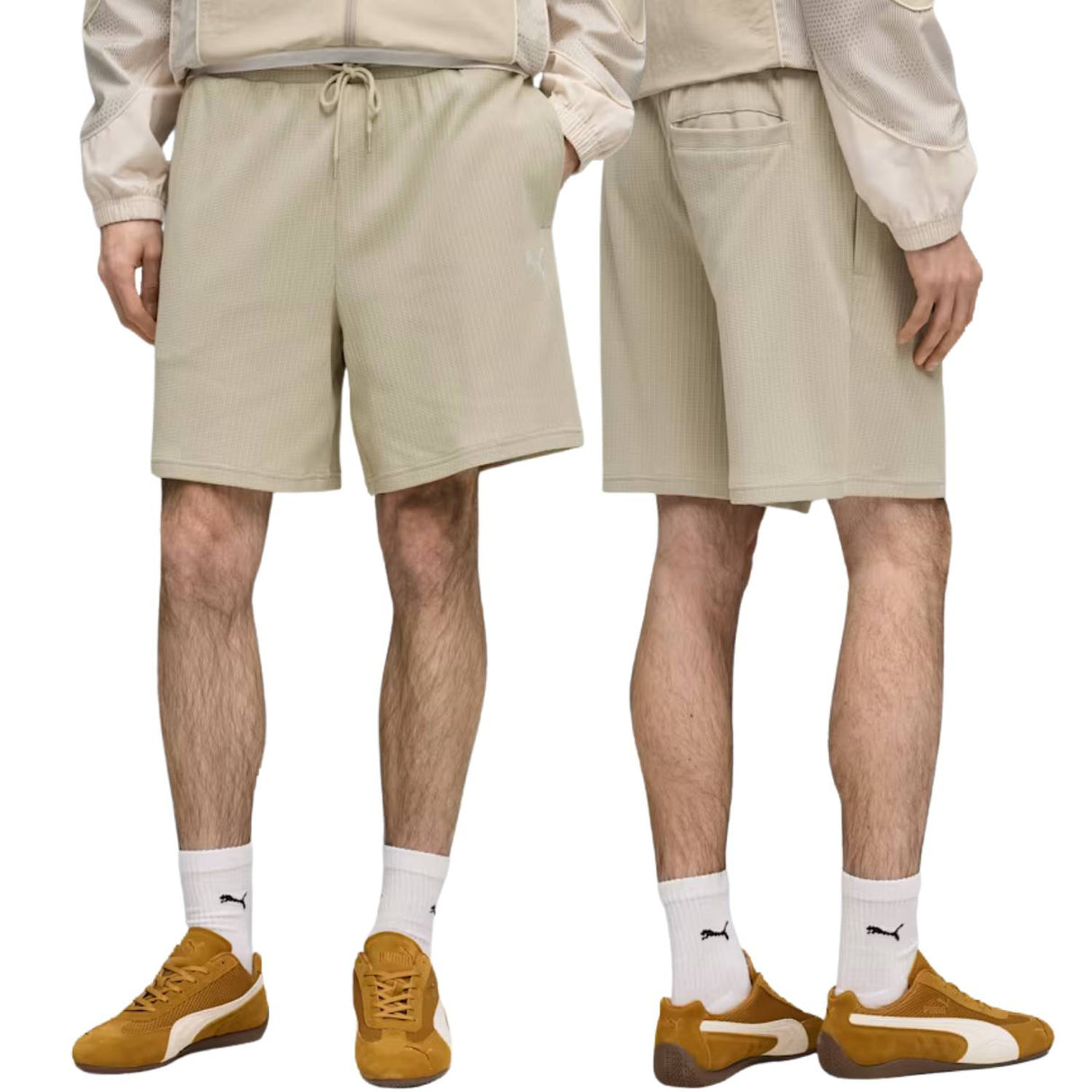 PANTALONCINO PUMA 634367 61 ESSENTIALS BEIGE