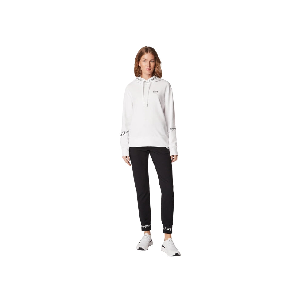 ARMANI EA7 8NTV52 TJCQZ WOMEN'S TRACKSUIT IN BRUSHED COTTON