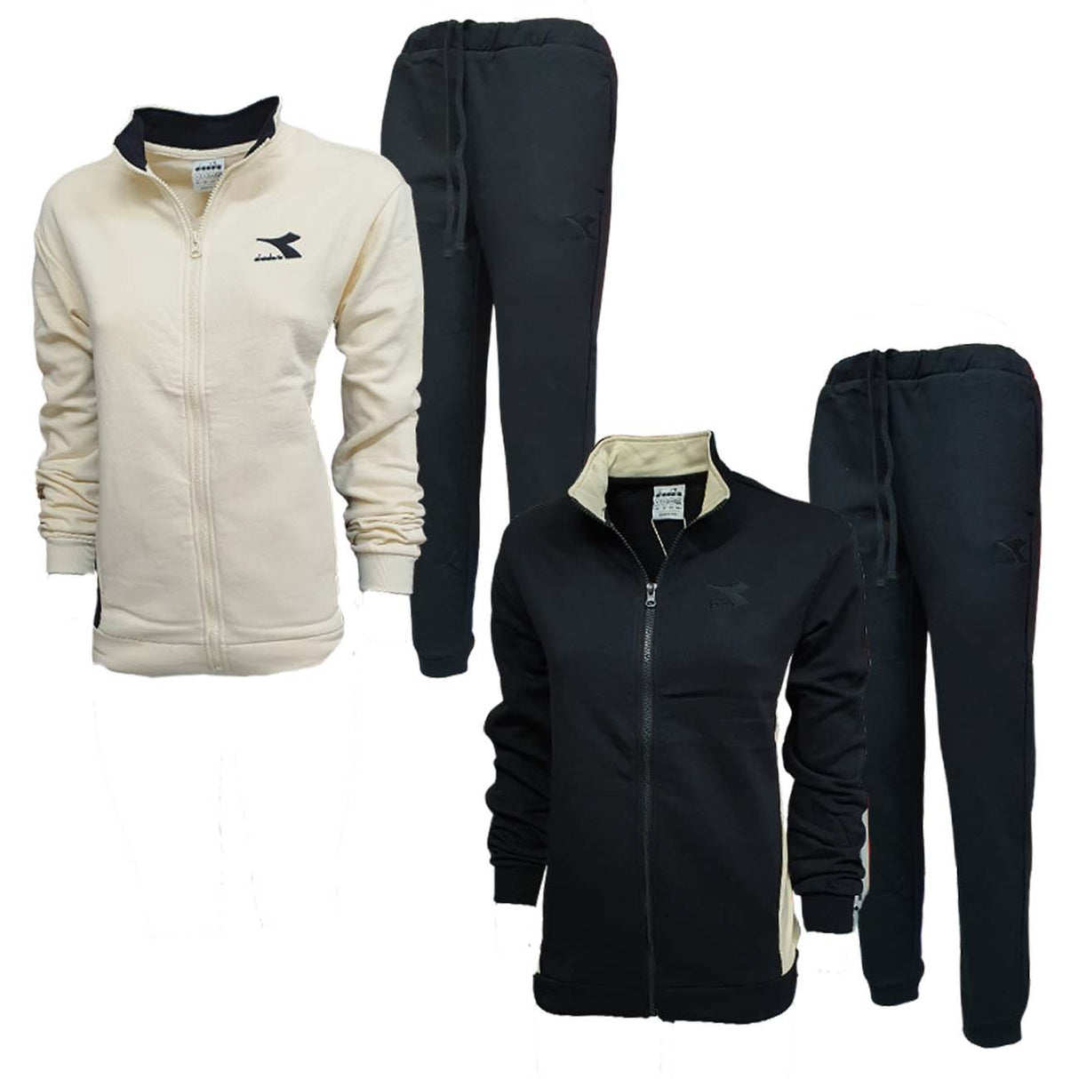 DIADORA WOMEN'S TRACKSUIT 178695 FLEECE COTTON