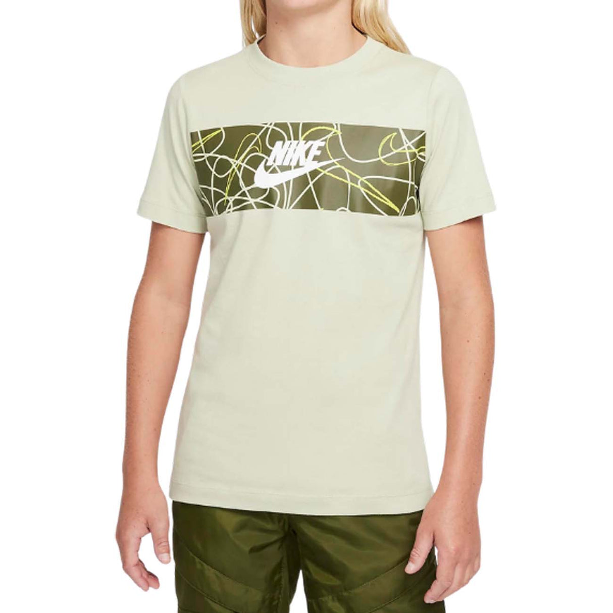 NIKE DO1798 371 COTTON BOYS T-SHIRT