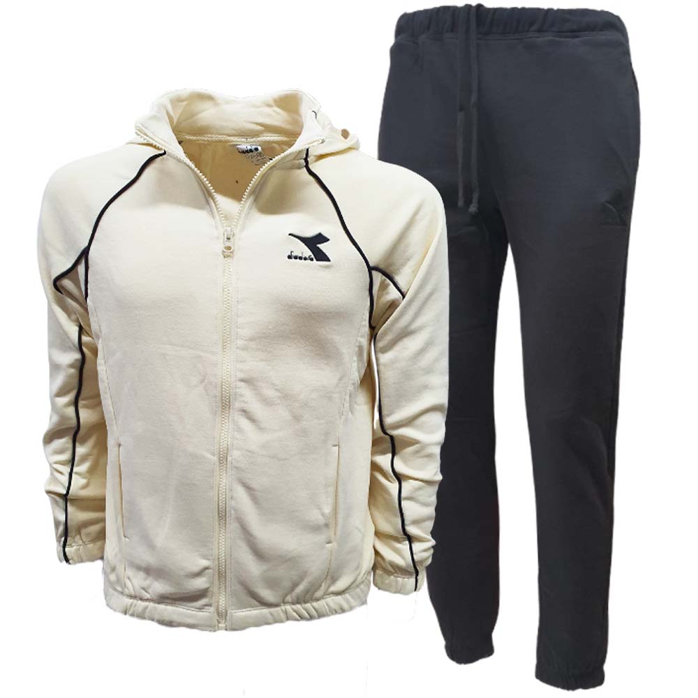 DIADORA TRACKSUIT 178696 80013 20012 FLEECE COTTON