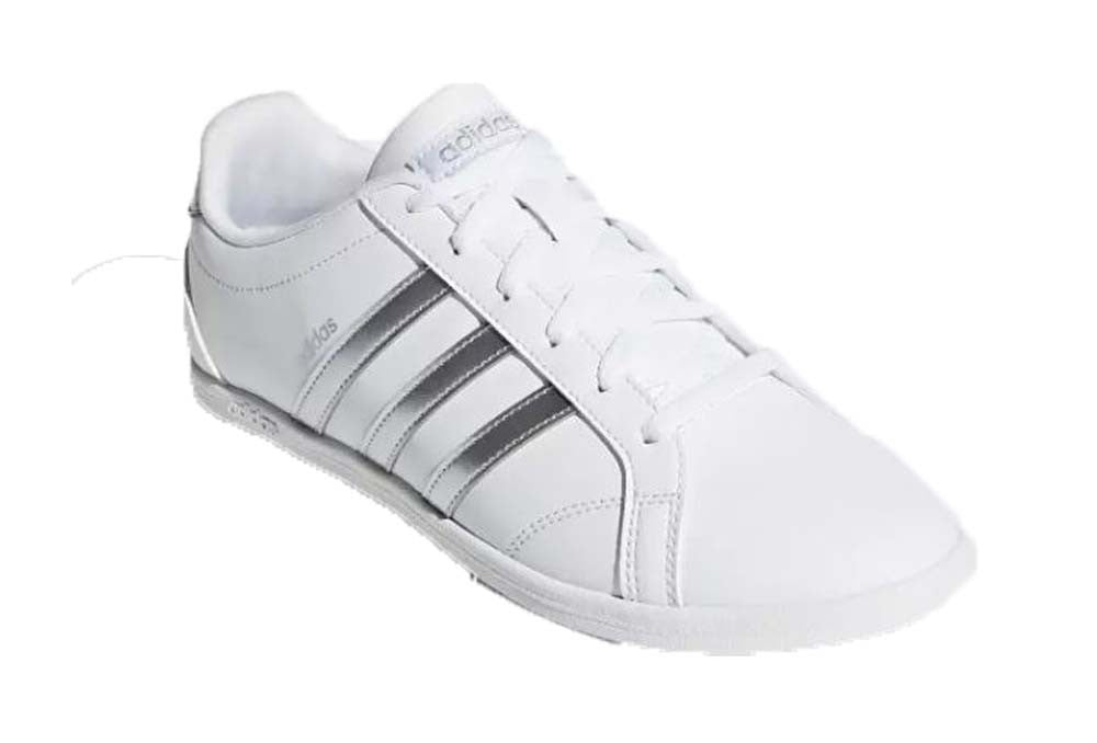SCARPA DONNA ADIDAS VS DB0126 DB0135 CONEO QT NERO BIANCO SPORT PALESTRA