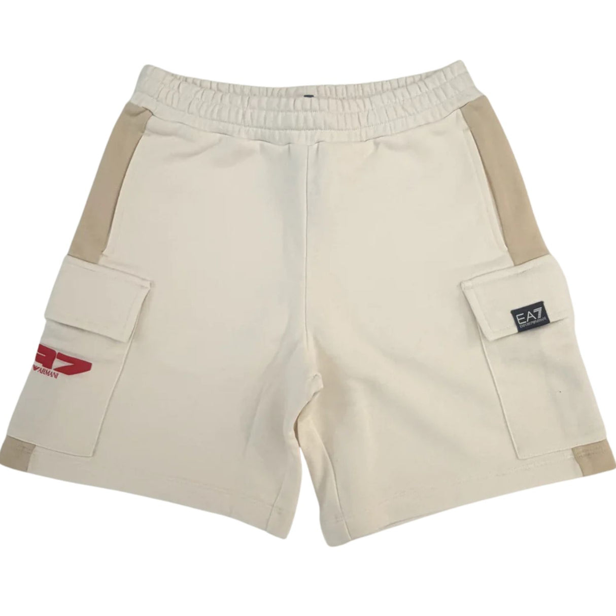 PANTALONCINO RAGAZZI ARMANI EA7 E26 7B000289 AF17787 U0004 BEIGE