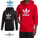 ADIDAS DT7964 GD9924 HOODIE TREFOIL BRUSHED COTTON